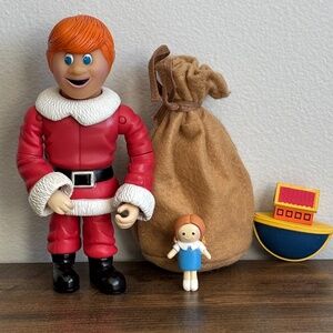 SET Santa Claus is Comin' to Town figures KRIS KRINGLE Action Toy Memory Lane